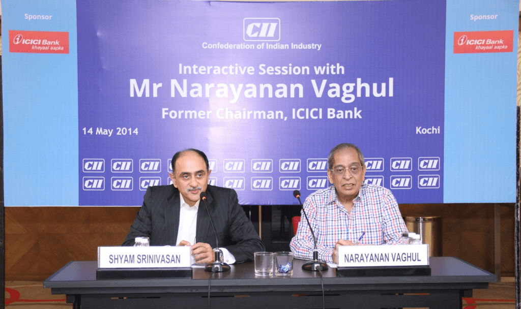 Narayanan Vaghul's career began in 1985 when he was appointed as the Chairman of ICICI